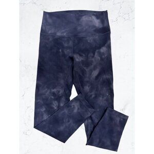 Lululemon Wunder Train High Rise Tight 25inch Diamond Dye Blue  8